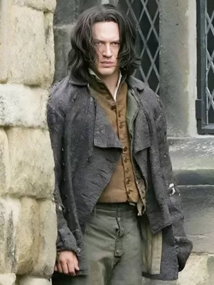 Wuthering Heights 2026 Heathcliff Grey Wool Coat