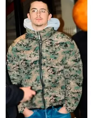 Timothée Chalamet Marty Supreme Camo Jacket