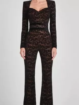 The Voice S29 Kelly Clarkson Lace Jumpsuit