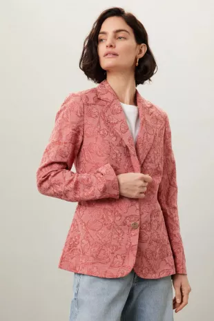 Shell Jacquard Blazer