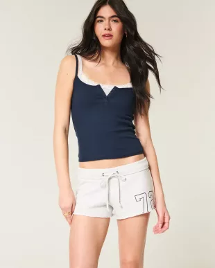 Fleece Number Shorts