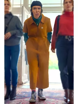 How To Get To Heaven From Belfast Dara Yellow Jumpsuit