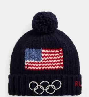 Team USA Flag Wool Beanie