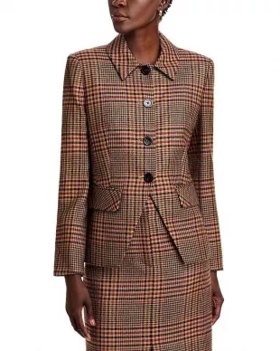 Aire Dickey Jacket in Camel Black