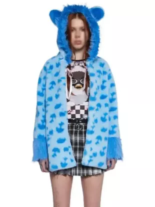 How To Get To Heaven From Belfast 2026 Feeney Blue Plush Coat