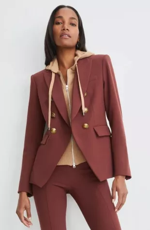 Miller Dickey Blazer in Burnt Sienna