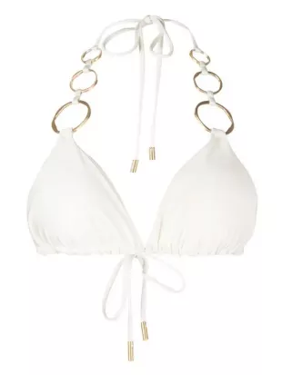 Zoey Ring Detail Bikini Top