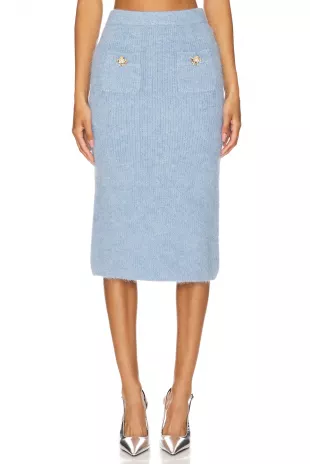 Soft Knit Midi SKirt