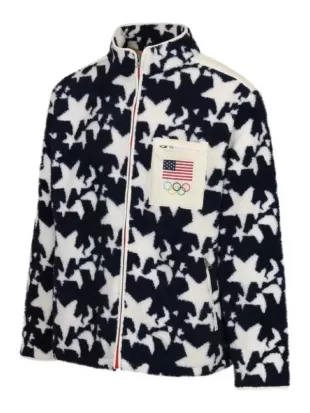 Winter Olympics Team USA Milano Cortina 2026 Sherpa Jacket