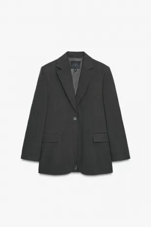 Oversized Wool Blazer Zw Collection
