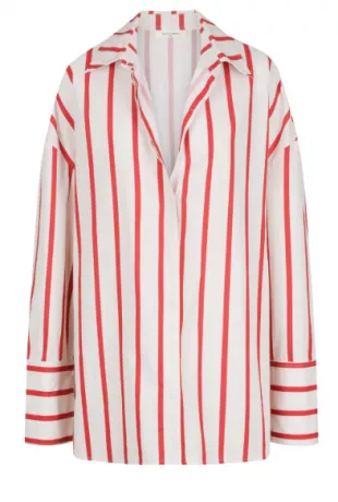 Exclusive Reverie Striped Cotton Poplin Shirt