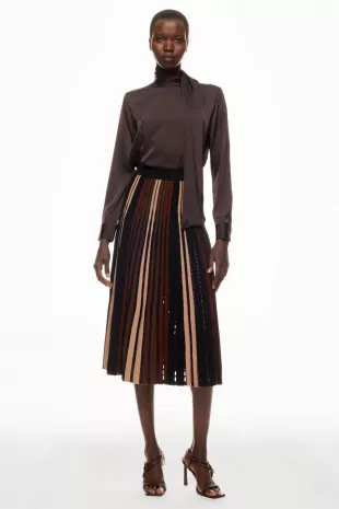 Tribeca Wool-blend Skirt