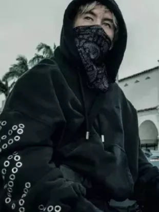 Crime 101 2026 Barry Keoghan Black Hoodie