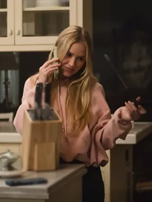 Scream 7 2026 Michelle Randolph Pink Hoodie