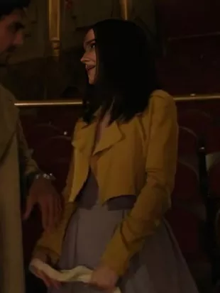 56 Days S01 Ciara Wyse Yellow Blazer