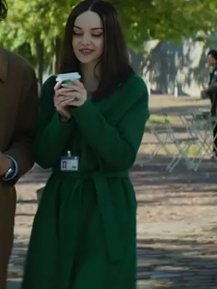 56 Days S01 Ciara Wyse Green Coat