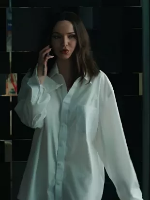 56 Days S01 Dove Cameron White Top