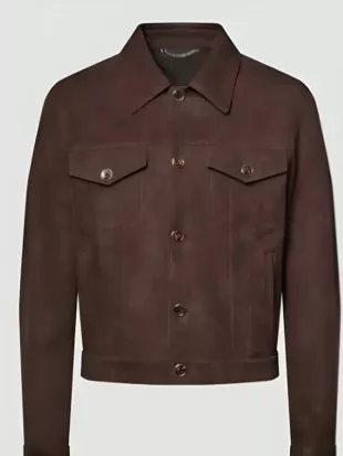 Today 2026 John Legend Suede Trucker Jacket