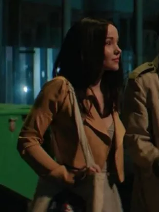 56 Days S01 Ciara Wyse Yellow Crop Blazer