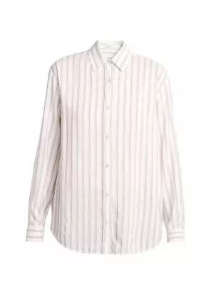 Eirlys Striped Silk Shirt