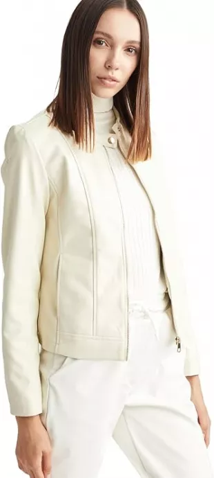 Womens R9771AZ Leather Jacket