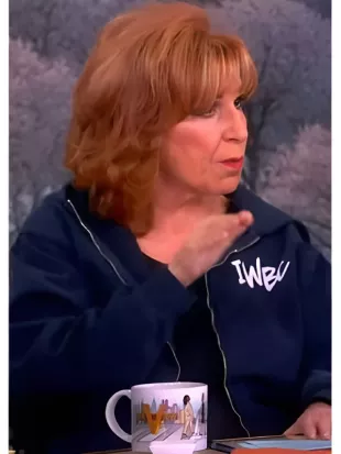 The View Joy Behar Just Get Up Zip Hoodie