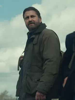 Greenland 2 Migration Movie Gerard Butler Cotton Jacket