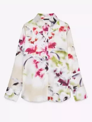 Days of Our Lives 2026 Maggie Carney Floral Print Shirt
