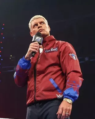 Cody Rhodes SmackDown 2026 RWB Windbreaker Jacket