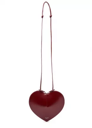 Le Coeur Leather Cross-body Bag