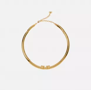 Tubular Necklace with Logo