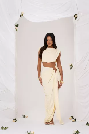 Cole Wire Maxi Skirt