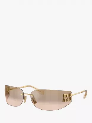 MU A51S5 Women's Rectangular Sunglasses