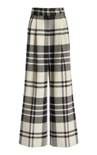 Deep Pleated Wool Pants