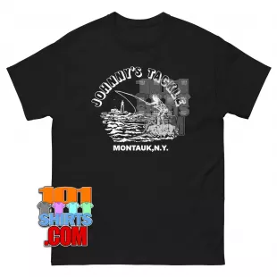 Vladimir TV Series 2026 John Slattery Johnny's Tackle Montauk N.Y. T-Shirt