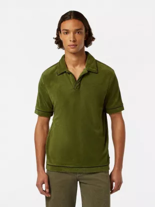 Terrycloth Relaxed Fit Polo