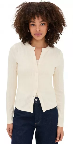 Lira Pointelle Cardigan