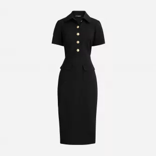Collared Sheath Dress