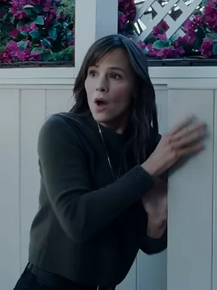 The Last Thing He Told Me Jennifer Garner Grey Sweater