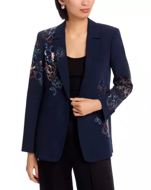Karlie Blooming Linework Blazer
