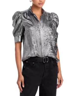 The Shiny Gillian Blouse