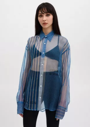 Cecil Strike Off Silk Shirt