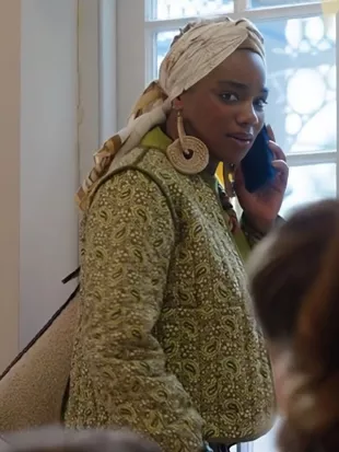 Dreaming Whilst Black S02 Rachel Adedeji Paisley Print Jacket