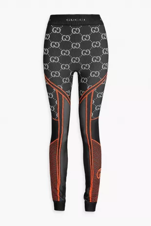 Jacquard Knit Leggings