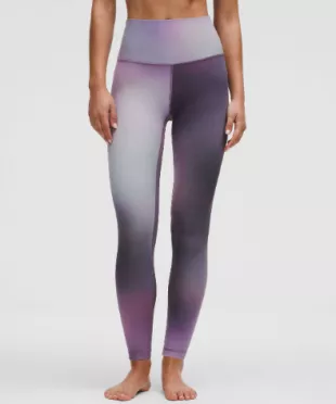 Align High Rise Pant 25" Aurora Haze Purple Multi