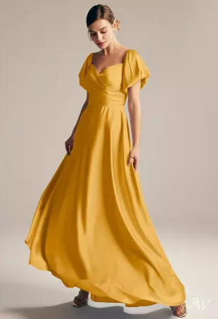 AW Dey Dress Satin Charmeuse