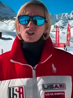 The Today Show 2026 Ellen Weinberg-Hughes Red Team USA Jacket
