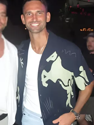 Summer House S10 Carl Radke Horse Print Shirt