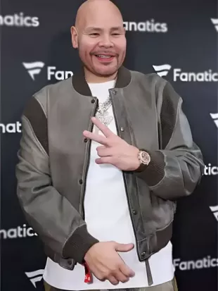 Super Bowl Party 2026 Fat Joe Leather Jacket