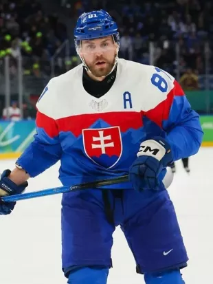 Winter Olympics 2026 Team Slovakia Ice Hockey Jersey